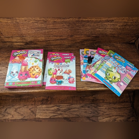 Shopkins phonics book set & workbooks, ages 3-6 - Picture 5 of 7